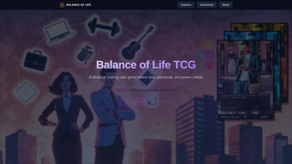 Screenshot of balanceoflifetcg.com