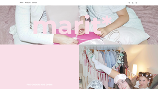 Thumbnail of maritclothing.com