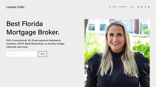 Screenshot of lorenacolins.com