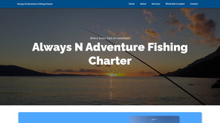 Thumbnail of alwaysnadventurefishingcharter.com