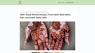 Thumbnail of vipmehndidesigns.com