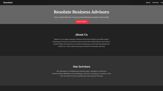 Thumbnail of resolutebrokers.com