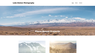 Thumbnail of lukesteinerphotography.com
