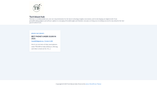 Thumbnail of techbloomhub.com