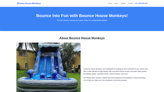 Thumbnail of bouncehousemonkeys-davie.com