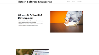 Thumbnail of tillotsonsoftwareengineering.com