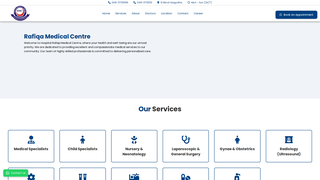 Thumbnail of rafiqamedicalcentre.com