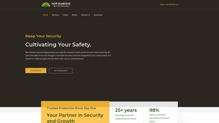 Thumbnail of newharvestinsurance.com