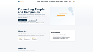 Thumbnail of bridgetalentllc.com