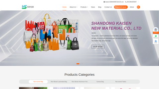 Thumbnail of ksnonwovenbag.com