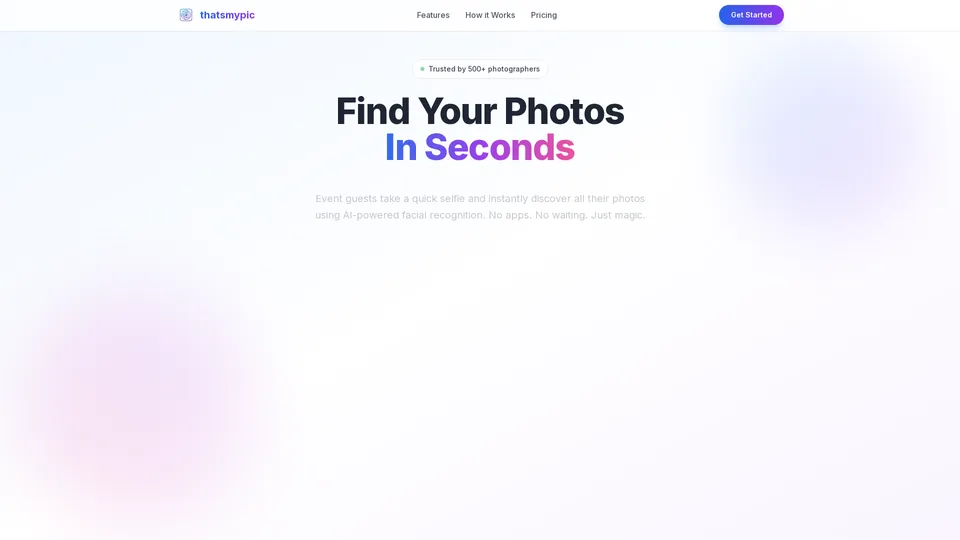 Screenshot of thatsmypic.com