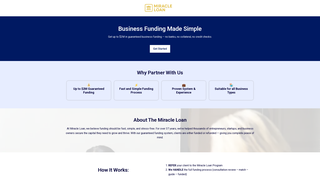Thumbnail of miracle-loan.com