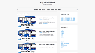 Thumbnail of citybustimetable.com