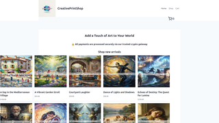 Thumbnail of creativeprintshop.com