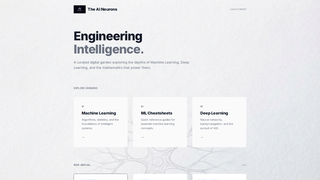Screenshot of theaineurons.com