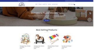 Thumbnail of revealwoodentoys.com