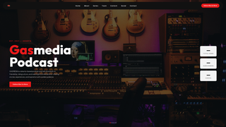 Screenshot of gasmediapodcast.com