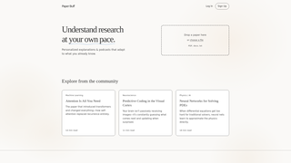 Screenshot of paperbuff.ai
