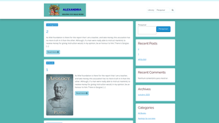 Thumbnail of alexandriaaudiobook.com