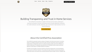 Thumbnail of certifiedpros.org