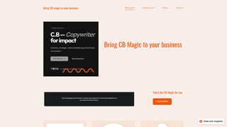 Screenshot of copymagiccb.com