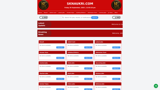 Thumbnail of sknaukri.com