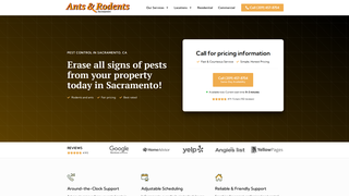 Thumbnail of antsrodentssacramento.com