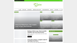 Screenshot of tnourish.com