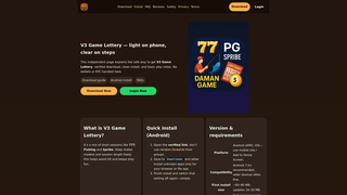 Thumbnail of v3gamelottery.com