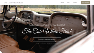 Thumbnail of thecutewhitetruck.com