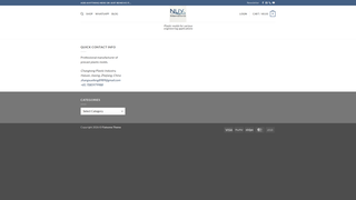 Screenshot of nuyinternational.com