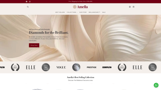 Thumbnail of amelladiamond.com