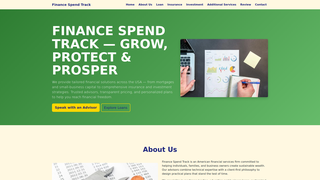 Thumbnail of financespendtrack.com