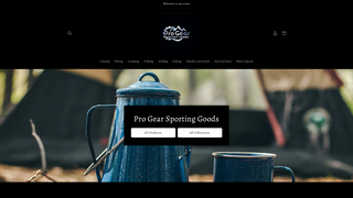 Thumbnail of progearsportinggoods.com