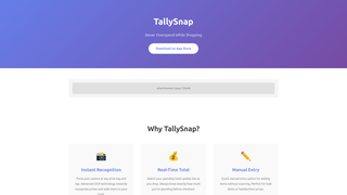 Thumbnail of tallysnap.com