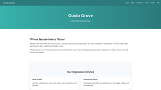 Thumbnail of gustogrove.com