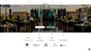 Screenshot of divaforevents.com