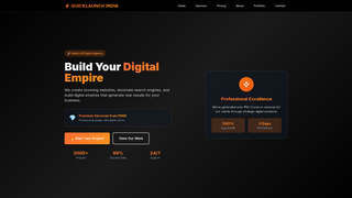 Thumbnail of quicklaunchindia.com