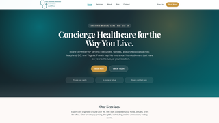 Screenshot of halihealth.net