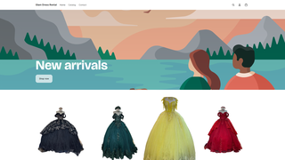 Thumbnail of glamdressrental.com