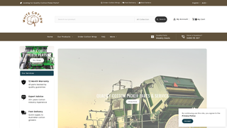 Thumbnail of whitecottonpickerparts.com