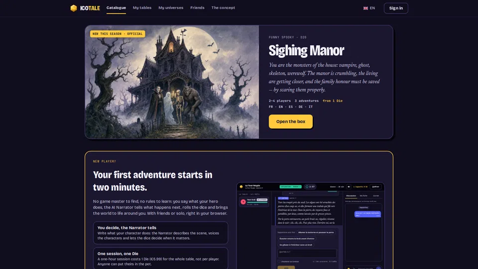 Site preview