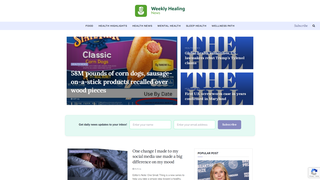 Thumbnail of weeklyhealingnews.com
