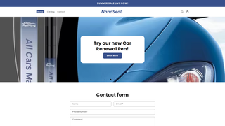 Thumbnail of getnanoseal.com