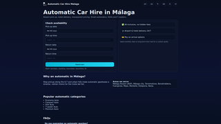 Thumbnail of automaticcarhiremalaga.com