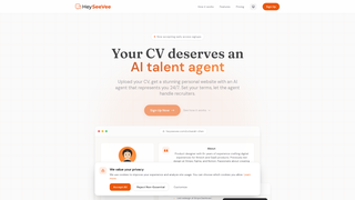 Screenshot of heyseevee.com