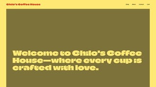 Thumbnail of chiloscoffee.com