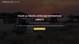 Thumbnail of africanluxesafari.com