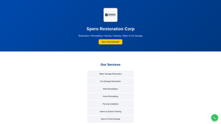 Thumbnail of spero-restoration.com
