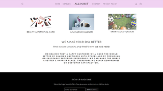 Thumbnail of allinhut.com
